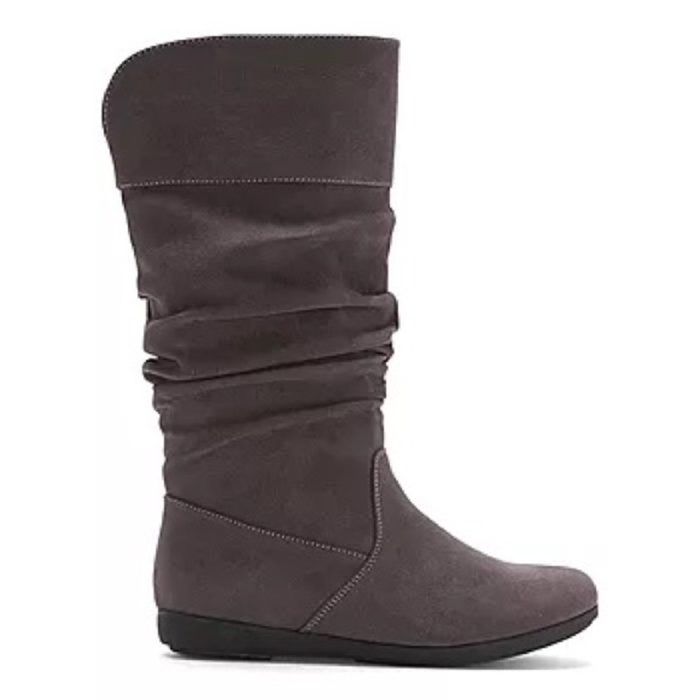 Women’s St John’s Bay Flat heel slouch boots